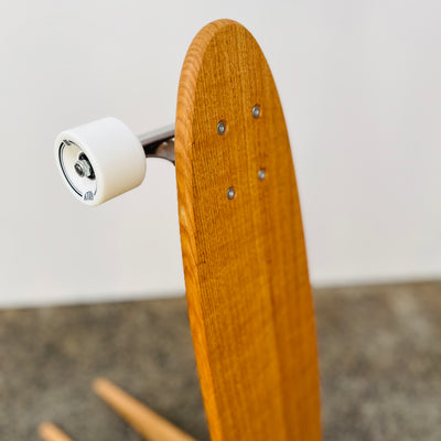 Vic Ash & Jarrah - Pin Stripe Mini Cruiser Skateboard - V Tail