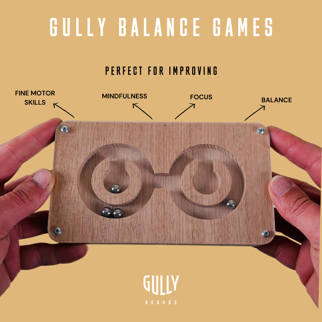 Gully Balance game - Twin Targets