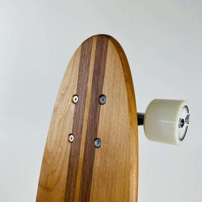 Kauri & Spotted Gum Cruiser Skateboard  - Small Pin Tail