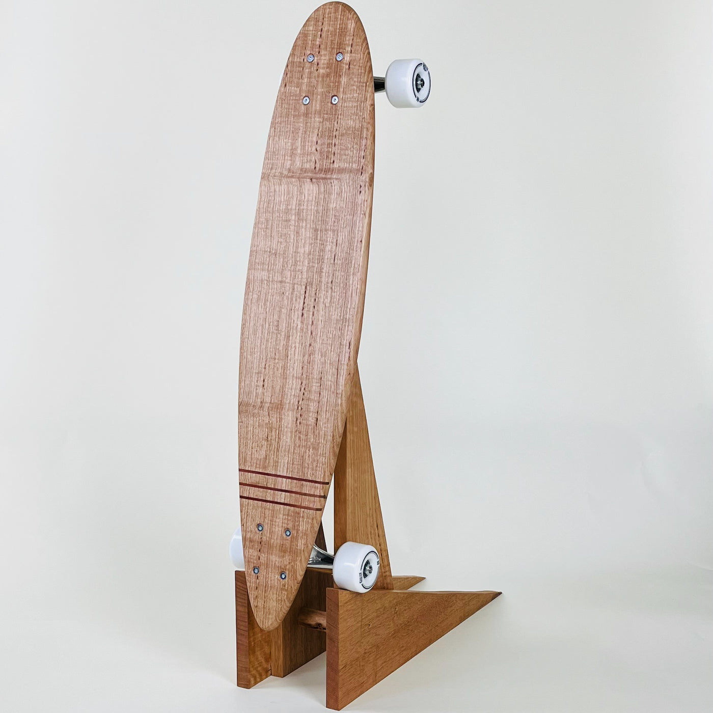 Vic Ash & Jarrah - Pin Stripe Mini Cruiser Skateboard - Pin Tail