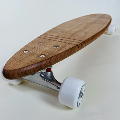 Vic Ash & Jarrah - Pin Stripe Mini Cruiser Skateboard - Pin Tail