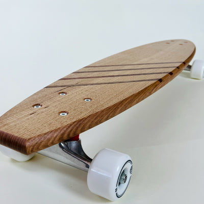 Vic Ash & Jarrah - Pin Stripe Mini Cruiser Skateboard